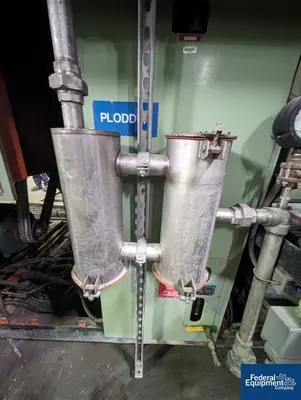 USED Mazzoni Mazzoni Two Stage Single Screw Vacuum Plodder, Model Duplex M350