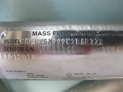 Used Micro Motion CMF025 M999N2BAEZZX Sensors New Hampshire US | Bitter End Trading #1452750