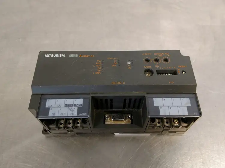 Used Mitsubishi AJ65BT-R2 PLC Processors | Palmetto Automation #1148625