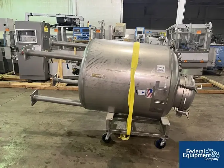 Used Precision 1000 Liter Precision Stainless Reactor, 316L S/S, 51.5/160# Reactors Ohio US | Federal Equipment Company #126819