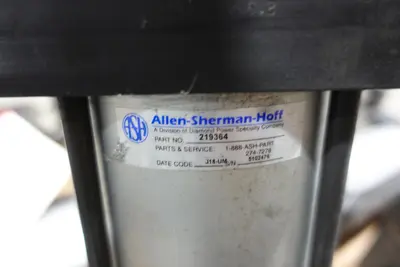 PALLET OF ASSORTED ALLEN-SHERMAN-HOFF PNEUMATIC CYLINDERS