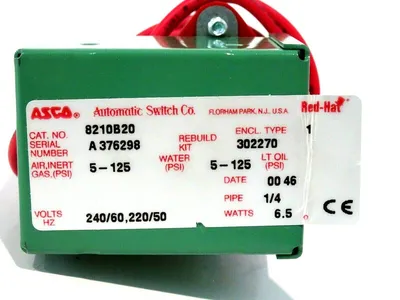 NEW ASCO 8210B20 SOLENOID VALVE