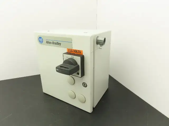 Allen Bradley 103H-NX2D Reversing Motor Starter Enclosed Disconnect 140M-C2E-C10