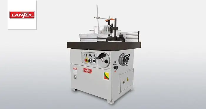 Cantek 7.5 HP Spindle Shaper w/ Tilting Shaper SS512TB