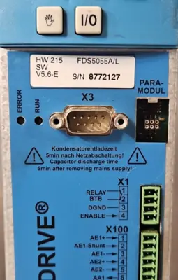 Stober FDS5055A/L Posidrive 11.0 kVA 12.3A 5.5kW (BIN1.5.4)