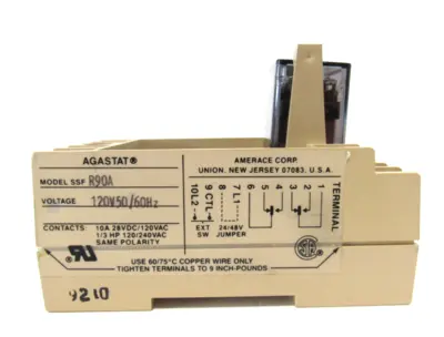 NEW AGASTAT SSFR90A TIME DELAY RELAY