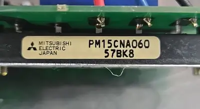 Yaskawa CACR IR 020202 Output Board + Mitsubishi PM15CNA06057BK8. Loc3D-31