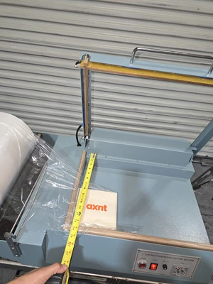 Heat Shrink Tunnel + Manual L-Sealer & Hydraulic Cart–Industrial Packaging Combo