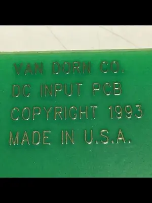 USED VAN DORN PC330-037