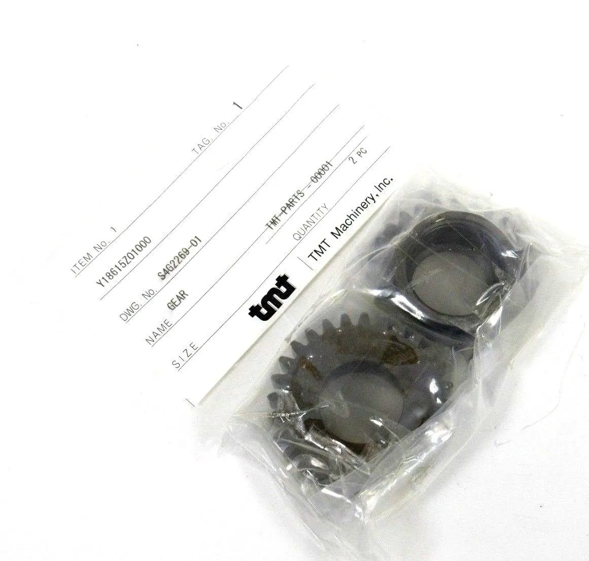NEW TMT MACHINERY Y18615Z01000 GEAR SET S4G2269-01