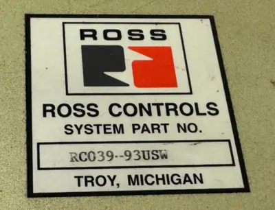 USED ROSS CONTROLS 3573A8857 SOLENOID AIR VALVE 2-8.5bar RC039-93USW