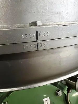 Westfalia CRA 160-96-076 hermetic super-clarifier, SS.