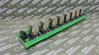 Westinghouse Emerson 5A22412H01 Ovation 8 Channel Relay Module Rev. H Used