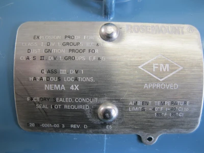USED Rosemount 2090 FG 2S2DEIE5Q4