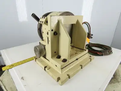 Bourn & Koch 12" Precision Roto-Grind Motorized Vertical Rotary Table Positioner