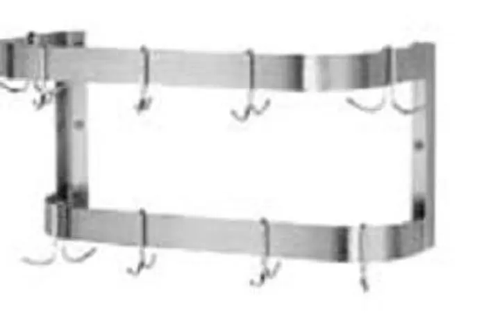 POT RACK - WALL MOUNTED - 7 SIZES TO CHOOSE FROM