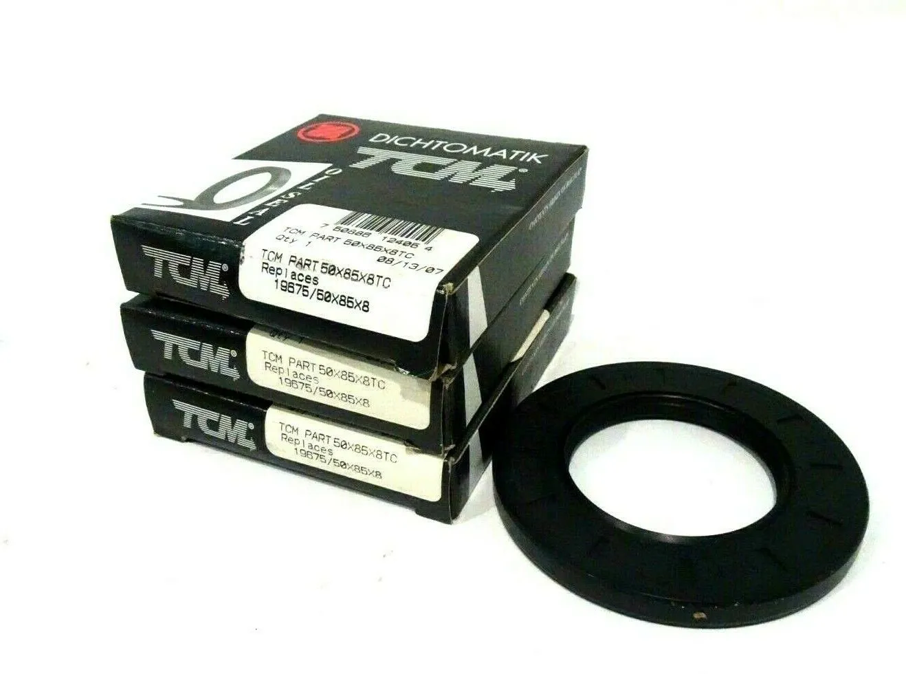 LOT OF 3 NEW DICHTOMATIK TCM 19675 OIL SEALS 50X85X8TC