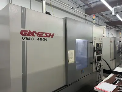 2011 GANESH VMC-4924 Vertical Machining Centers | Toolquip, Inc. (2)
