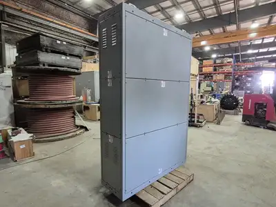 Double Fused Interrupter Switch 5 kV, 4160 Volts & Conduit Cabinet
