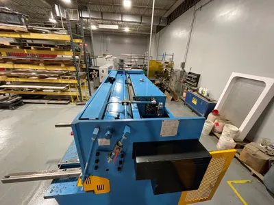 Knuth 1/4 x 10 Hydraulic Squaring Shear