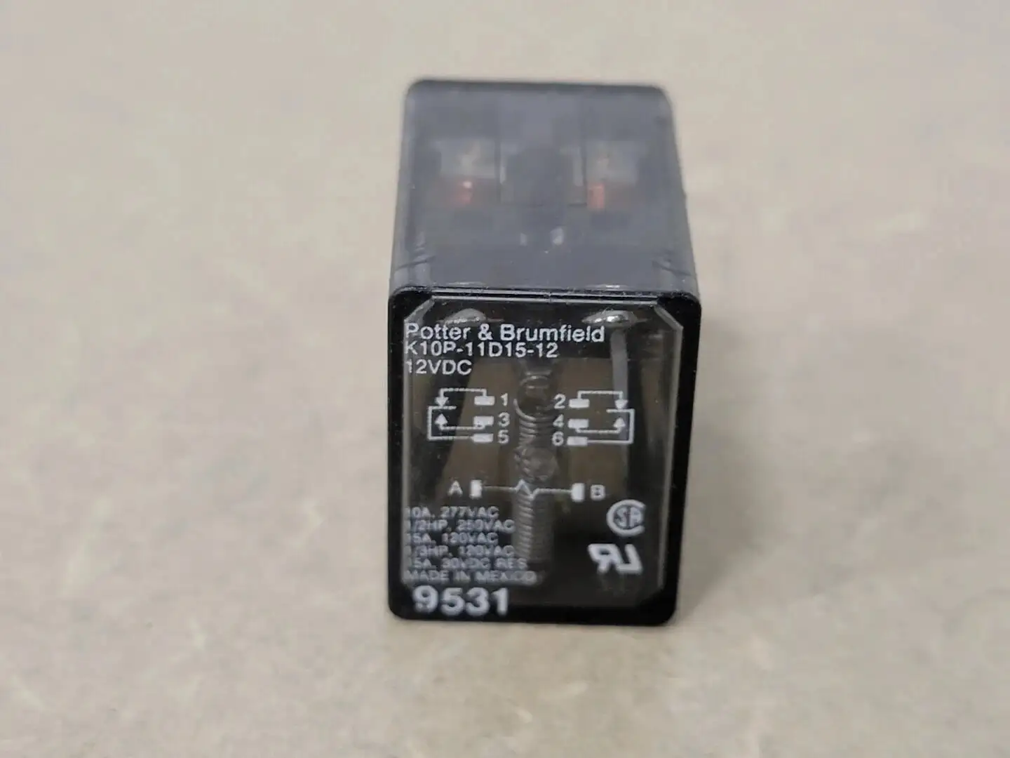 USED POTTER & BRUMFIELD K10P-11D15-12