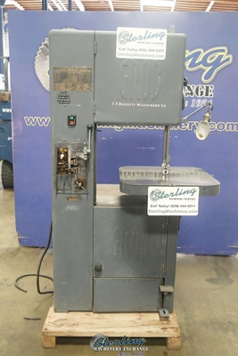 Used GROB NS-18 Vertical Band Saws California US | Sterling Machinery Exchange #1465996