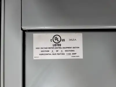 Vacuum Contactor 5 kV x 400 Amps w/ 1200 Amp Load Interrupter & Controller