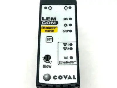 Used Coval Intelligent Mini Vacuum Pump, 1.4mm Nozzle Diameter M8 4-Pin Vacuum Pumps Michigan US | Maverick Industrial Sales #1419247