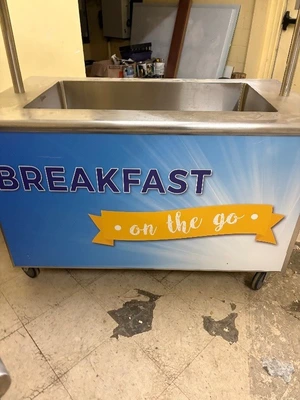 Commercial Breakfast Food Cart / Display
