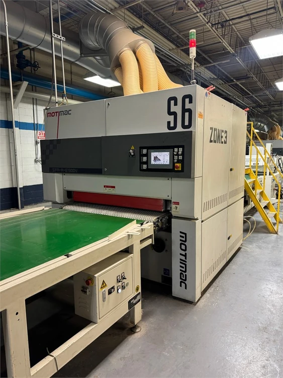 Used 2019 MOTIMAC SFR-R-G1300V Wide Belt Sanders Pennsylvania US | MachineryMax #1230486
