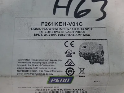 New | in-Stock PENN F261KEHV01C Relays & Switches Ohio US | HGR 24 #1064503