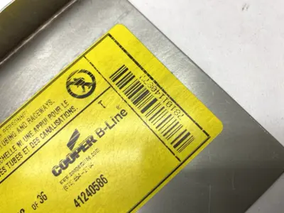 New | in-Stock Cooper B-Line Barrier Strip 75A-90VO12 Terminal Blocks Michigan US | Maverick Industrial Sales #1400977