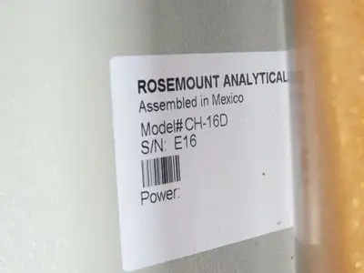 Rosemount CH-16D Larson-Lane Condensate Analyzer Temp Gauge Sealed Cartridge