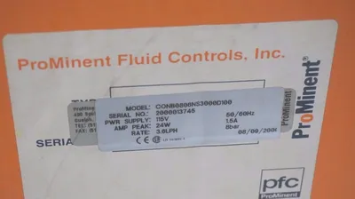 NEW PROMINENT CONB0806NS3000D100 METERING PUMP