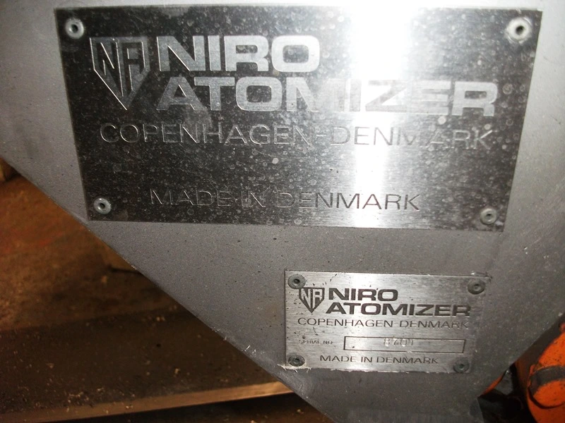 0.3 Sq. M Niro Pilot Size Continuous S/S Fluid Bed Drier