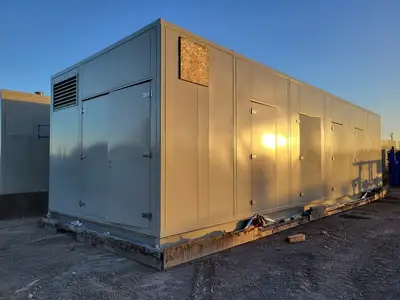 Insulated Sound Attenuated Enclosure - 44.5' x 14' x 13'