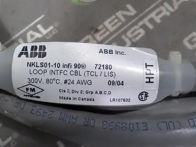ABB NKLS01-10 infi 90 Loop Interface Cable Assembly 72180 Used