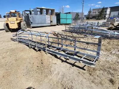 20.5ft. Steel Caged Ladder