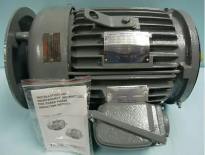 QTY. 1. TECO WESTINGHOUSE AC MOTOR MAX-E1 NEMA PRE...