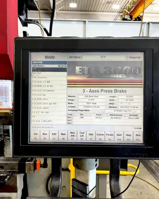 Used 2006 ACCURPRESS ADVANTAGE 717512 Press Brakes Illinois US | Machine Factory Outlet #1263761