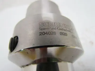 Schunk 204026 HSK-63-C Hydraulic Tool Holder 20mm Diameter