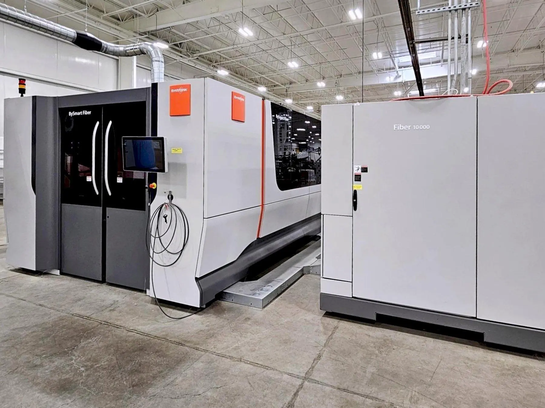 Used 2022 BYSTRONIC BYSMART 3015 FIBER Laser Cutters | Machine Factory Outlet #1267078