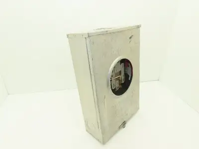 Landis Gyr 60538-43 Meter Socket 200A 3Ph 600V 4 Wire Lever Bypass 7 Term