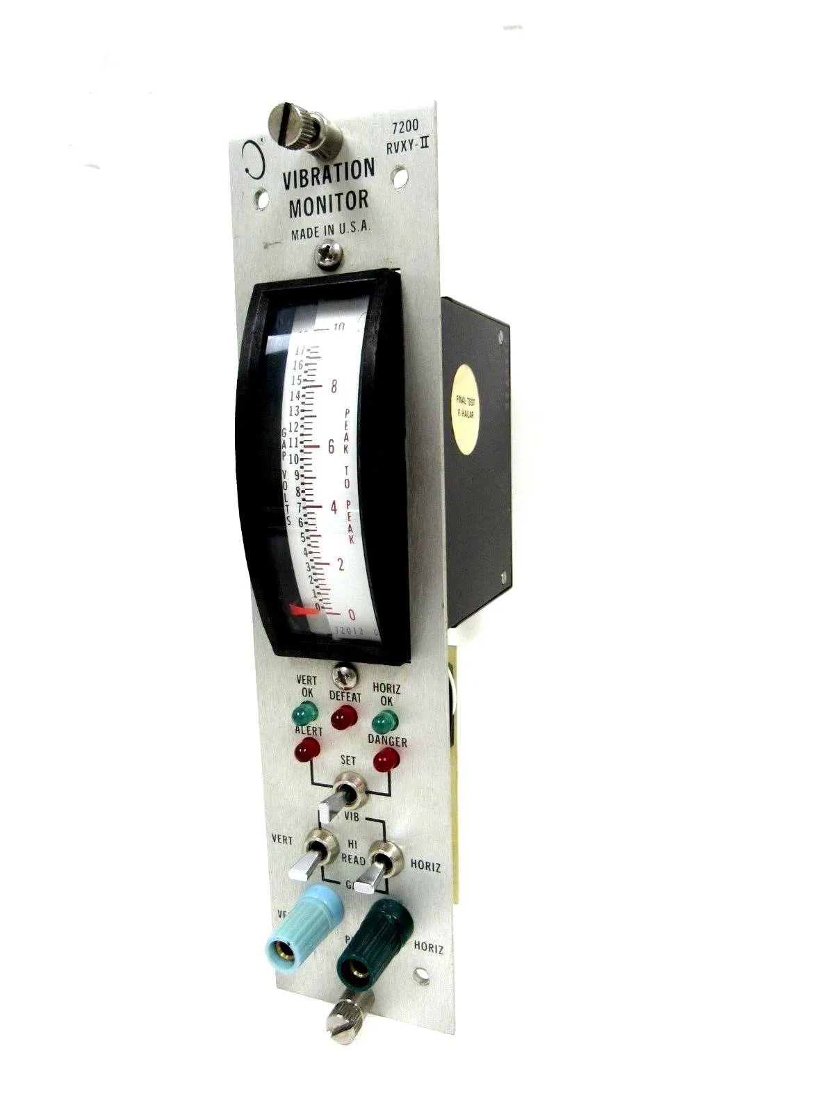 USED BENTLY NEVADA 72870-03 VIBRATION MONITOR 7287003 7200 RVXY-II