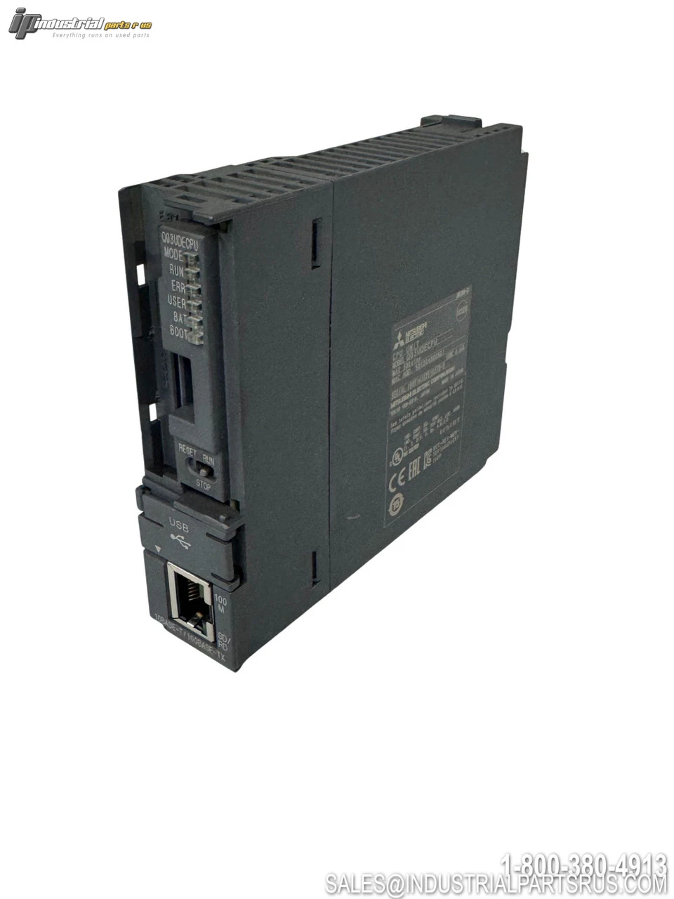 Used MITSUBISHI Q03UDE PLC Processors Kentucky US | Industrial Parts R Us Inc. #1259477
