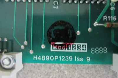 USED OHS HARLAND SIMON H4890P1239 PC BOARD