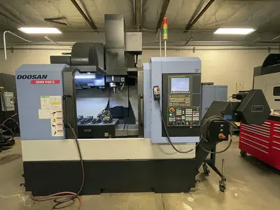 Used 2013 DOOSAN DNM400-II Vertical Machining Centers Illinois US | Machinery Marketing International #1352542