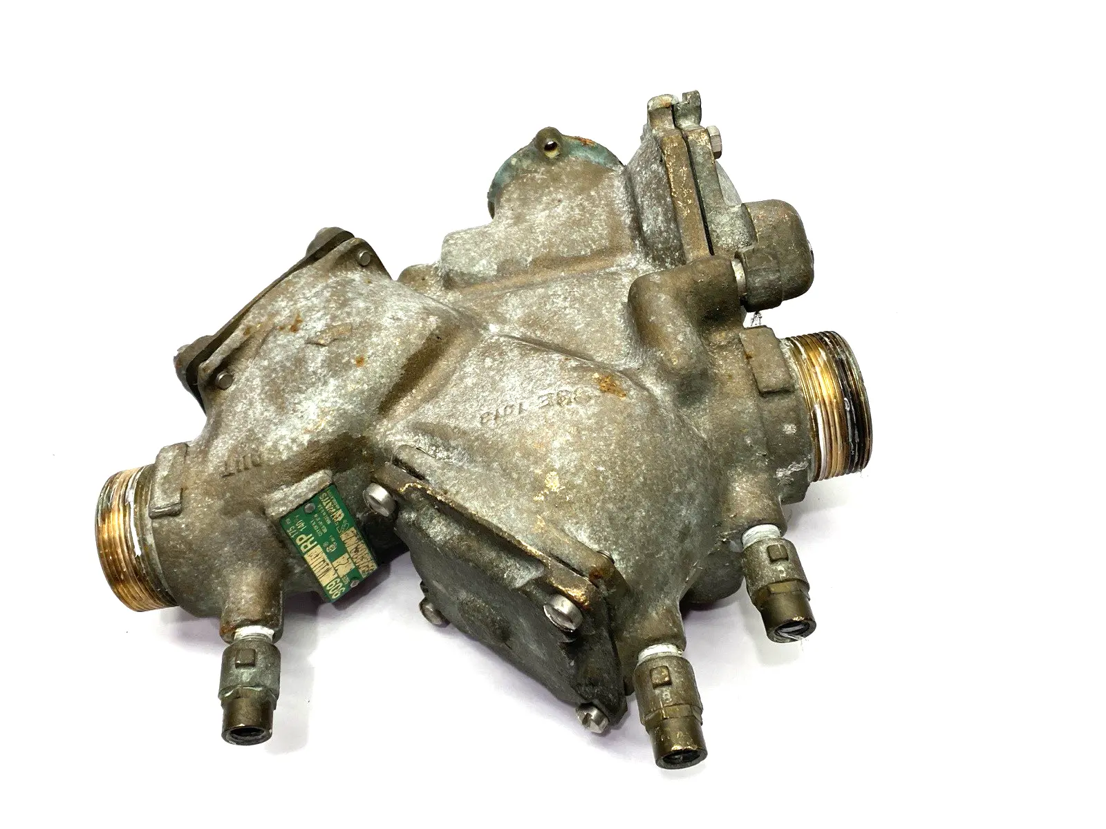 USED WATT REGULATOR REDUCED PRESSURE ZONE BACKFLOW PREVENTER 175PSI 2"