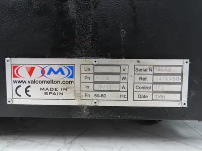 Valco Melton 941XX684 Hot Glue Melt Machine 230/400V 1Ph 4000W