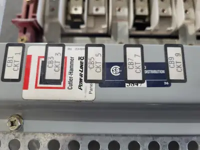 Used 2002 CUTLER-HAMMER POW-R-LINE 1A Switchgears British Columbia CA | Lenmark #913812